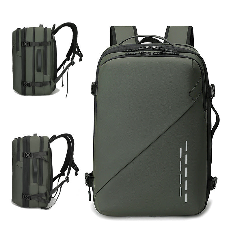 Compression Travel Backpack | 20-35L | Fits 16" Laptop | Nylon | Air Cushion Straps | 2 Colors
