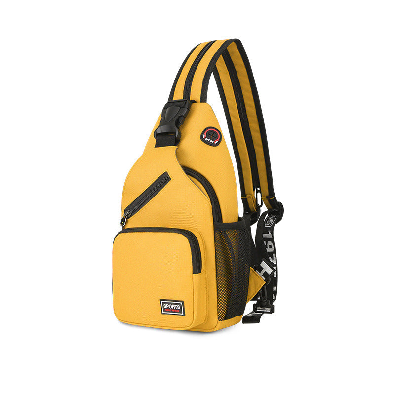 Waterproof Oxford Crossbody Chest Bag | Multifunctional | 9 Colors | 33x7x20cm