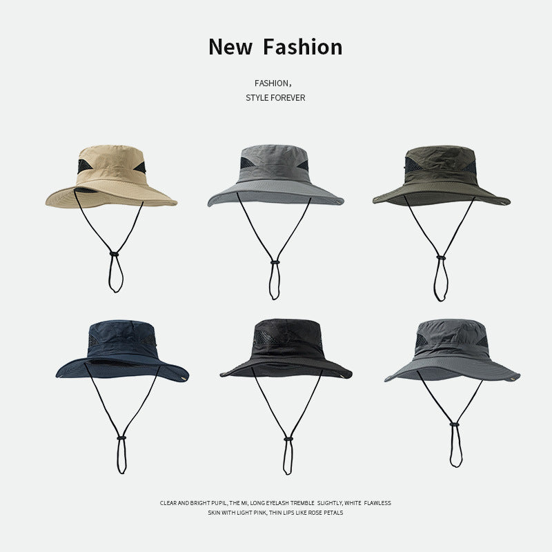 Gorro de Protección Solar Exterior – Transpirable, Secado Rápido y Ajustable