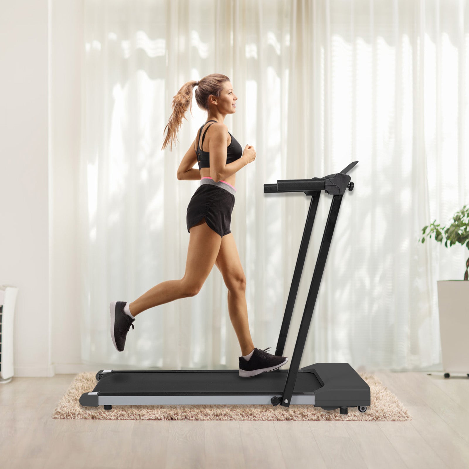 Caminadora ALTSON con Pantalla LED — Para Caminar, Trotar y Correr hasta 7.5 MPH