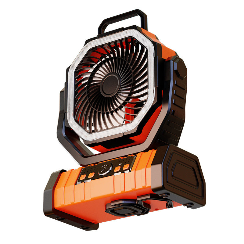 Ventilador Portátil Recargable con Luz y Control Remoto – ALTSON