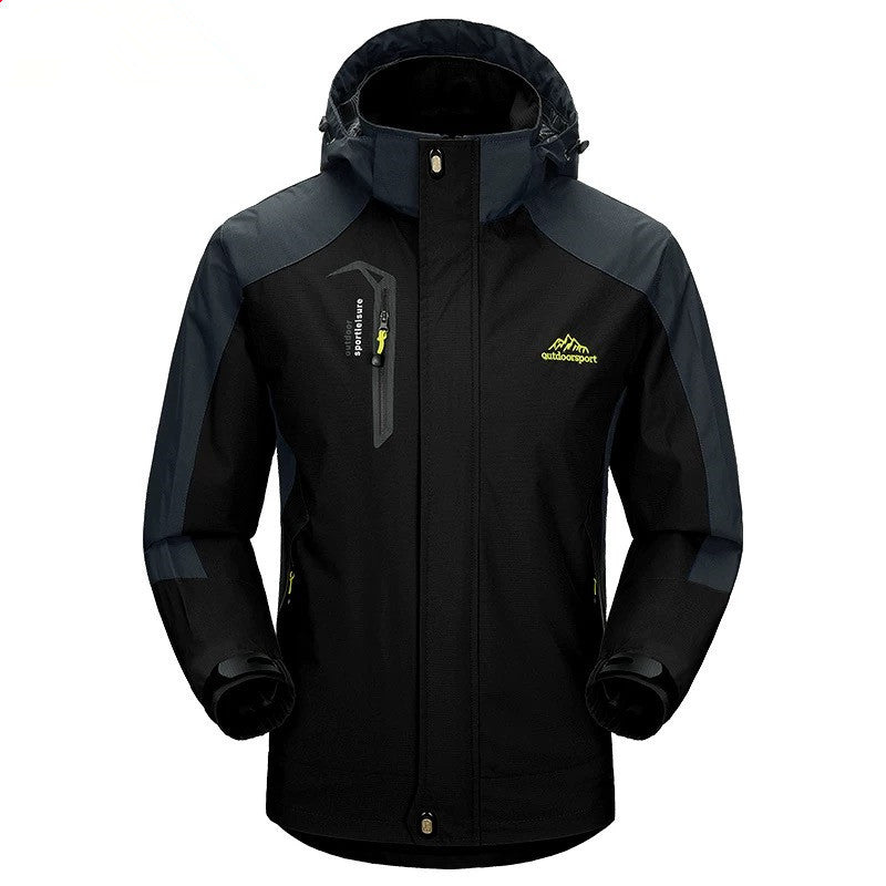 Windproof Waterproof Outdoor Jacket | Men & Women | Hooded Zip | M-5XL | 10 Colors