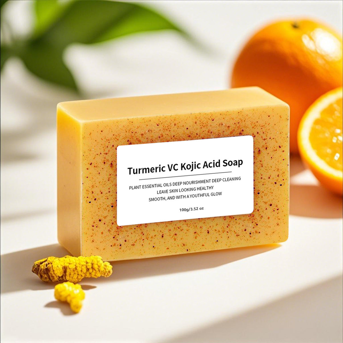 Jabón de Cúrcuma ALTSON — Exfoliante, Iluminador y Unificador del Tono de Piel