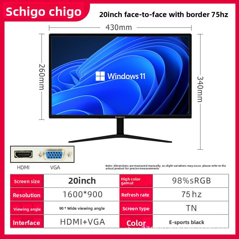 Monitor de Computadora IPS – Plano y Curvo | 20" a 27" | FHD 2K 4K | 60Hz a 240Hz