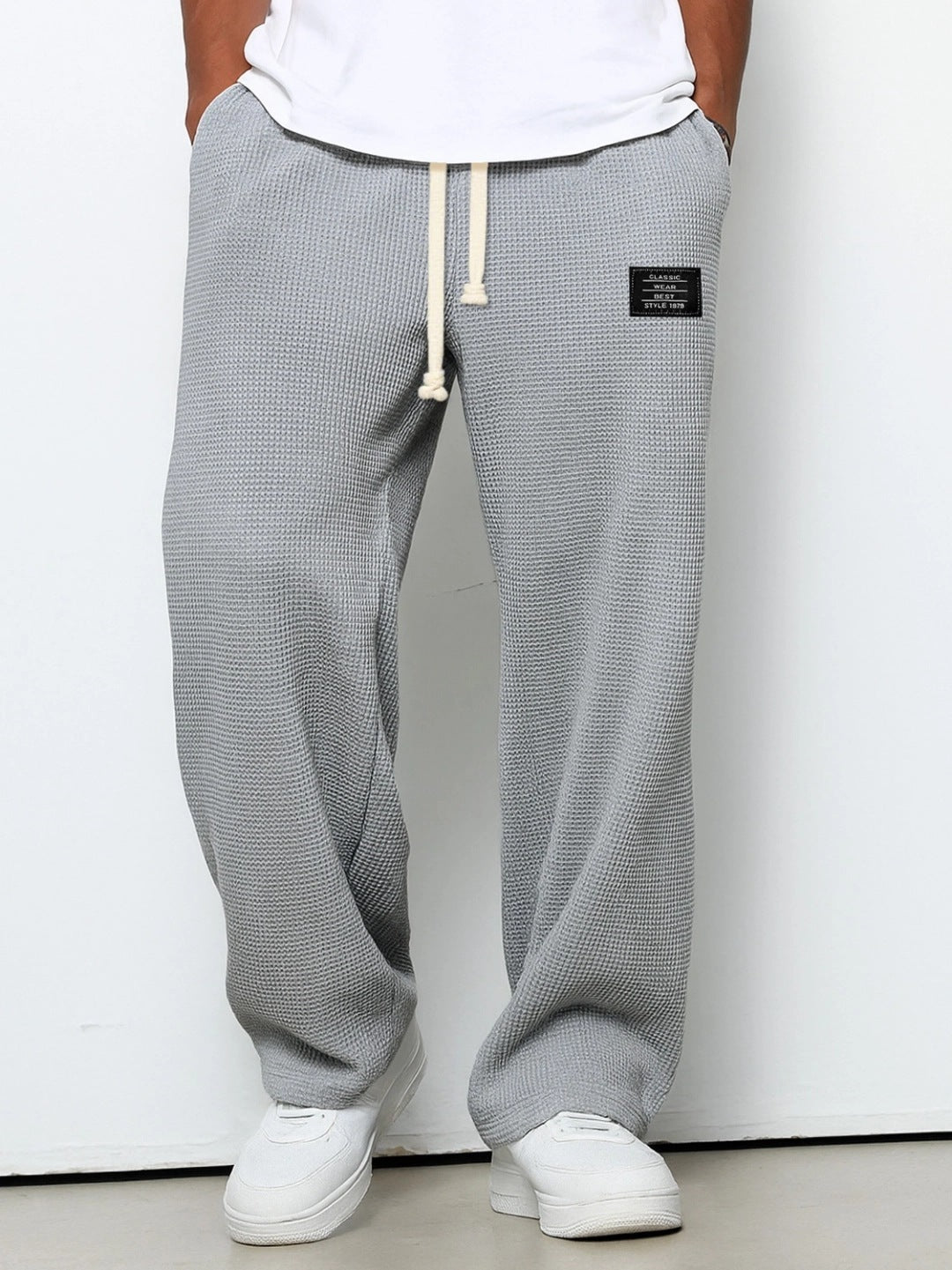 Pantalones Casuales de Pierna Recta | Tela Elástica | 8 Colores | Tallas M-XXXL