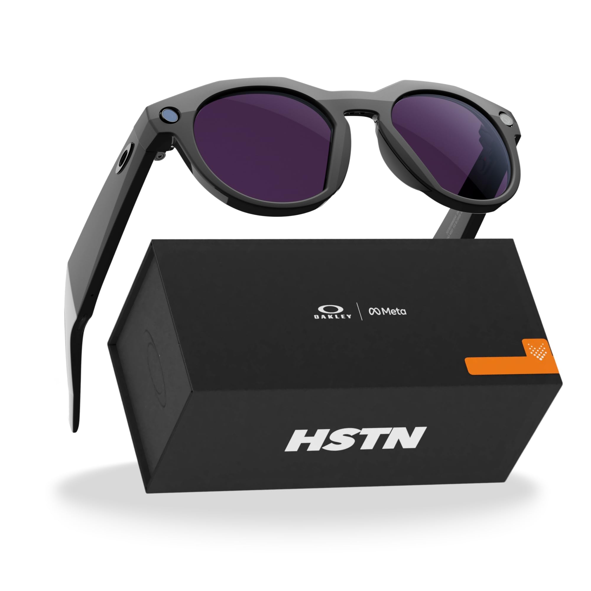 Oakley Meta HSTN | Gafas Inteligentes con IA, Cámara 12MP, Audio y Lentes Prizm