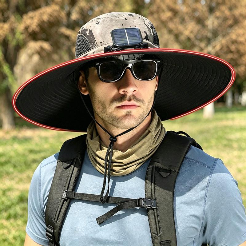 Solar Powered Fan Hat | 1000mAh | Single, Dual & Triple Fan | UV Protection