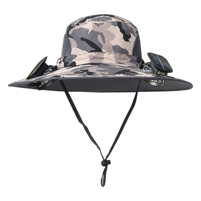 Solar Powered Fan Hat | 1000mAh | Single, Dual & Triple Fan | UV Protection