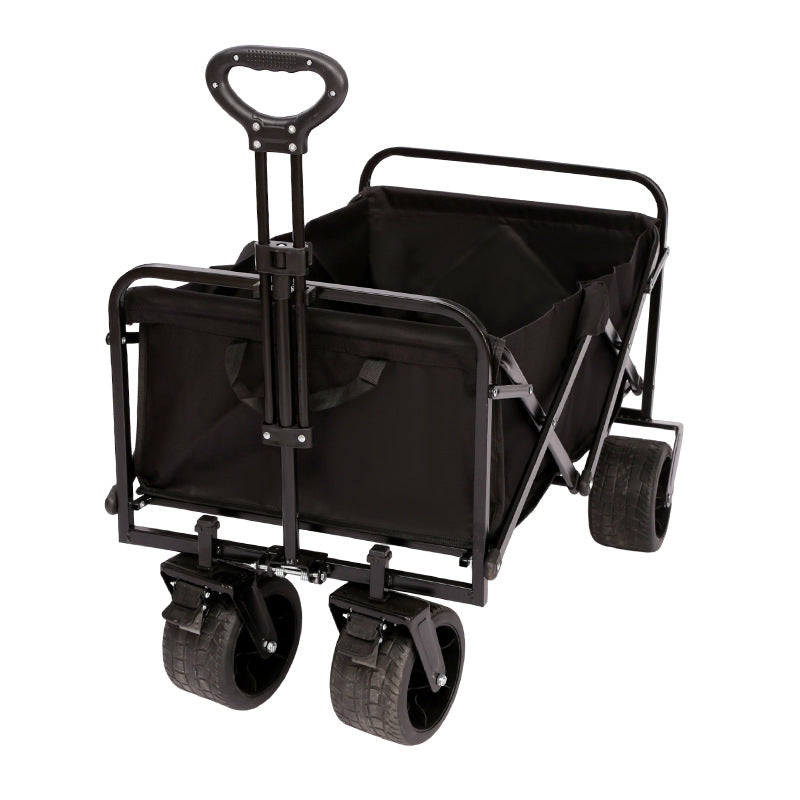 Carrito de Camping Plegable Portátil con Ruedas Todo Terreno