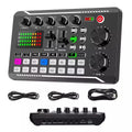 Professional Microphone & Sound Card Combo | Streaming, Karaoke & Recording