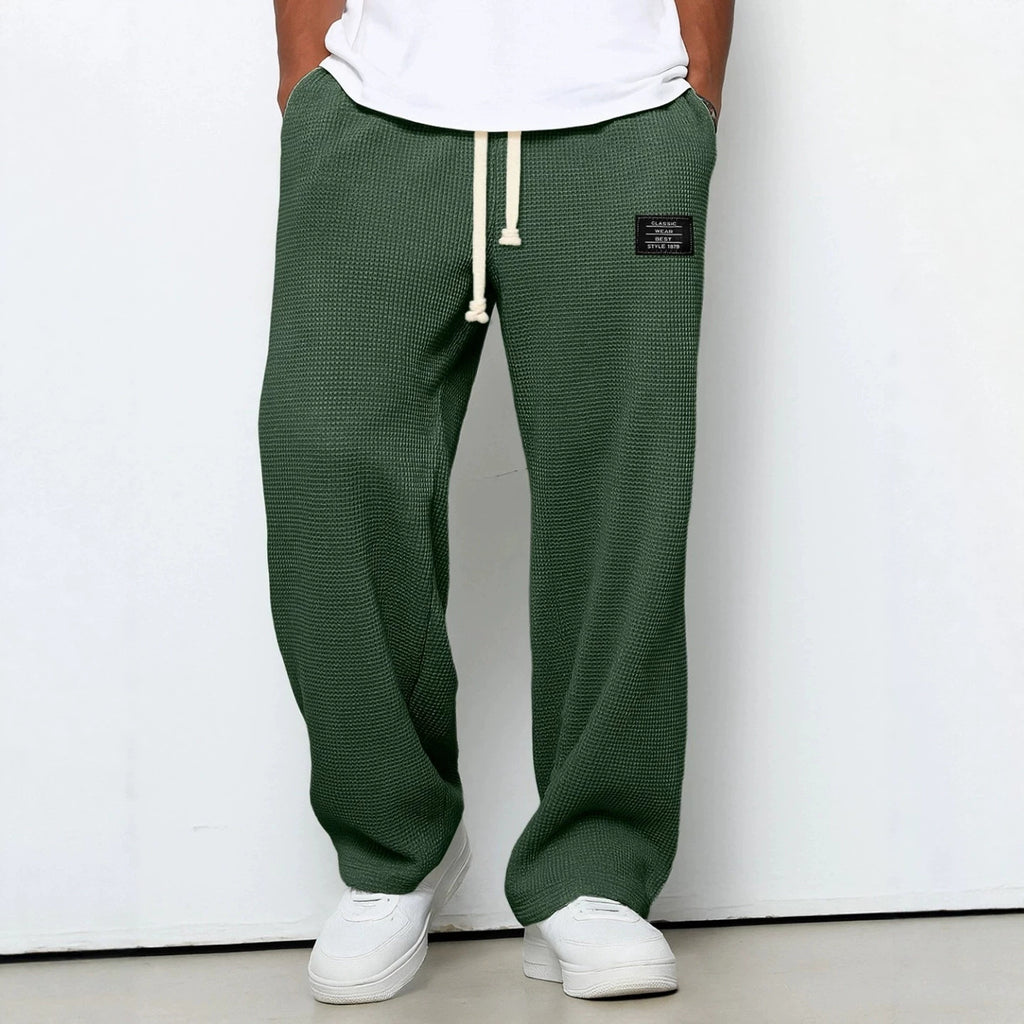 Pantalones Casuales de Pierna Recta | Tela Elástica | 8 Colores | Tallas M-XXXL