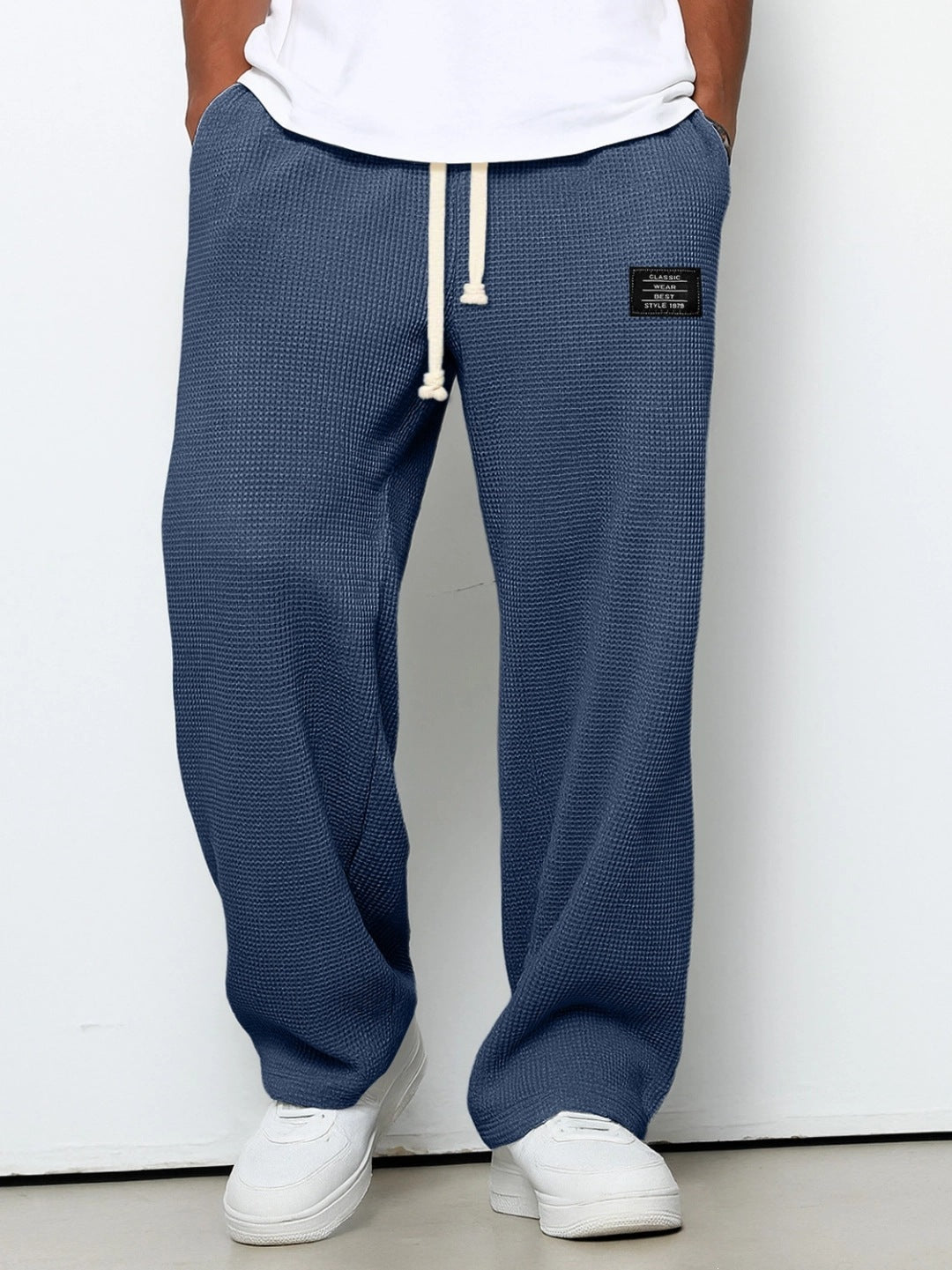Pantalones Casuales de Pierna Recta | Tela Elástica | 8 Colores | Tallas M-XXXL