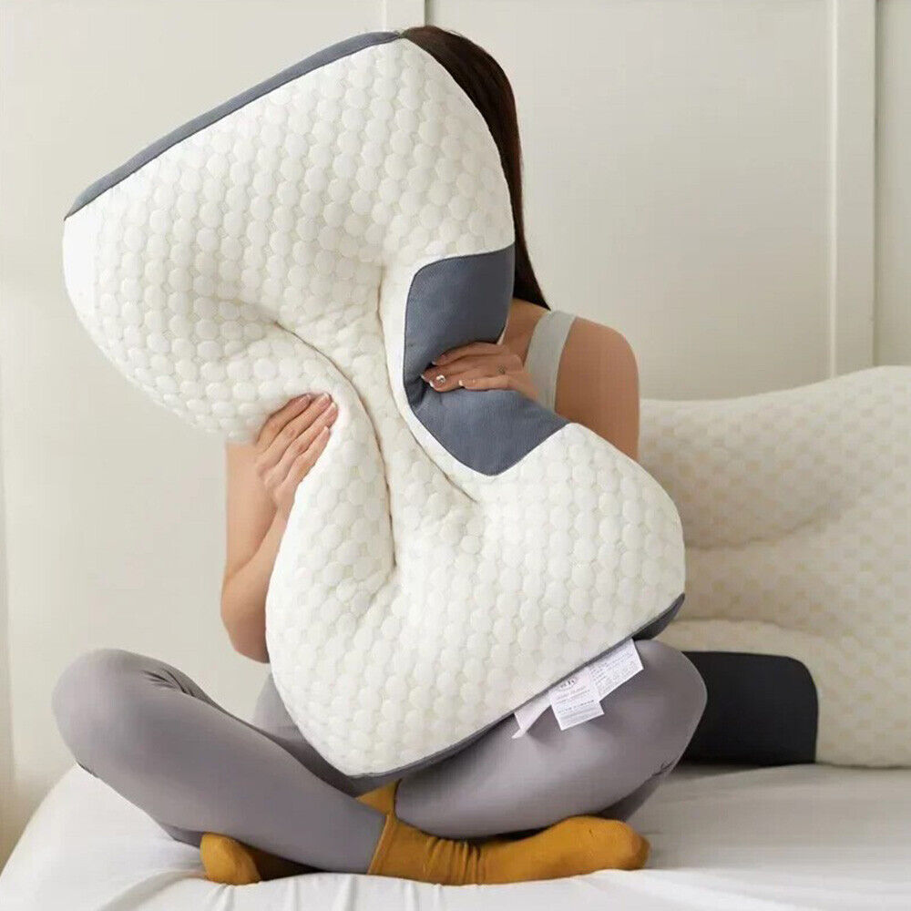 Cervical Foam Pillow for Neck & Shoulder Pain – Ergonomic Orthopedic
