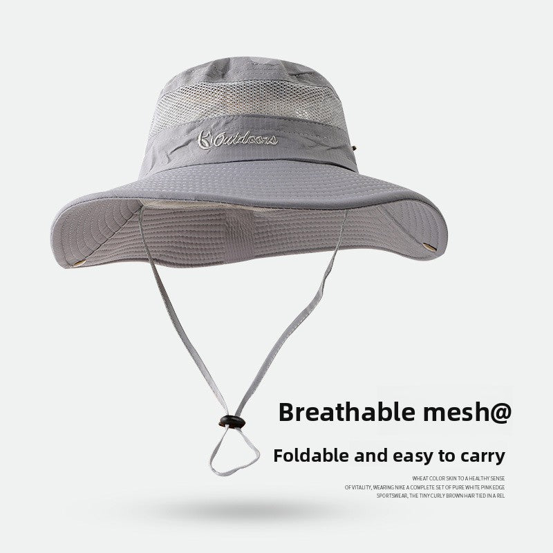 Gorro de Protección Solar Exterior – Transpirable, Secado Rápido y Ajustable