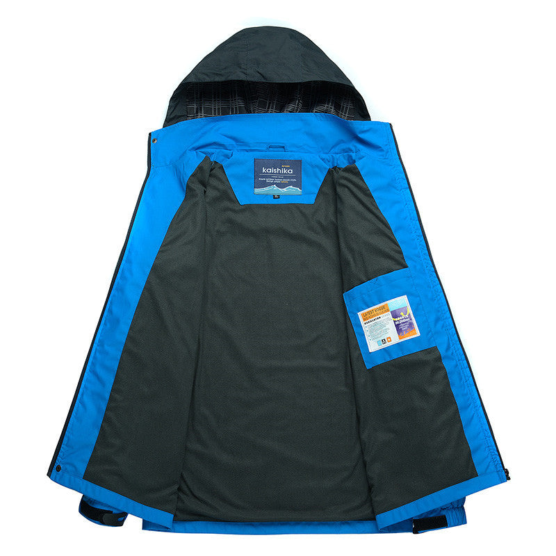 Windproof Waterproof Outdoor Jacket | Men & Women | Hooded Zip | M-5XL | 10 Colors