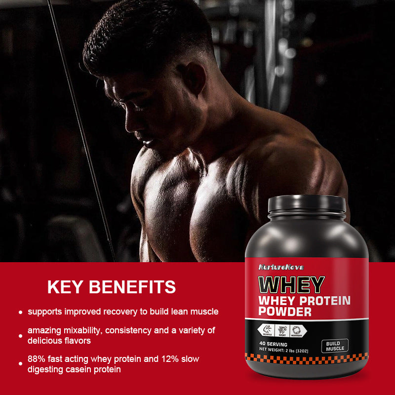 Proteína en Polvo 1kg | Whey Protein Powder 2 lbs