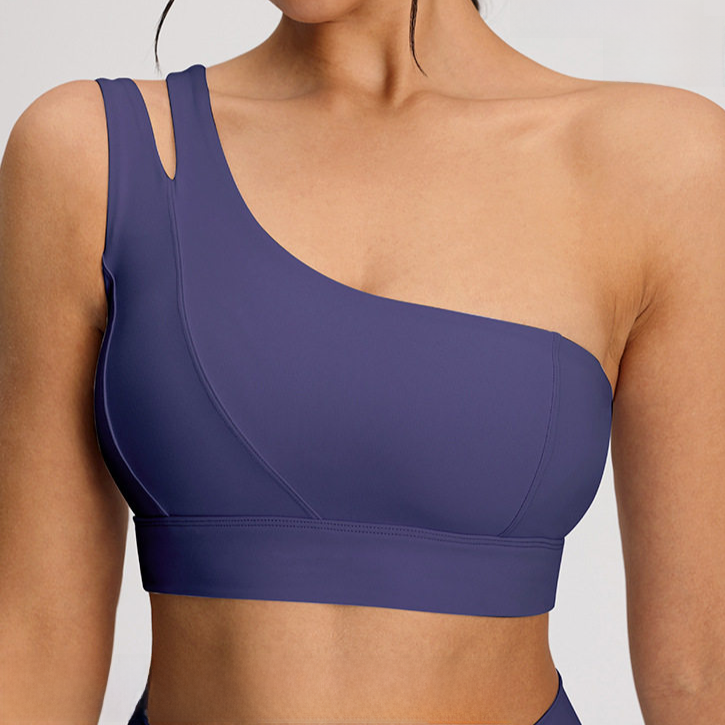 Conjunto Yoga Mujer Bra Asimétrico + Falda Deportiva Tela Quick-Dry S-XL | Women Yoga Set Bra & Skirt