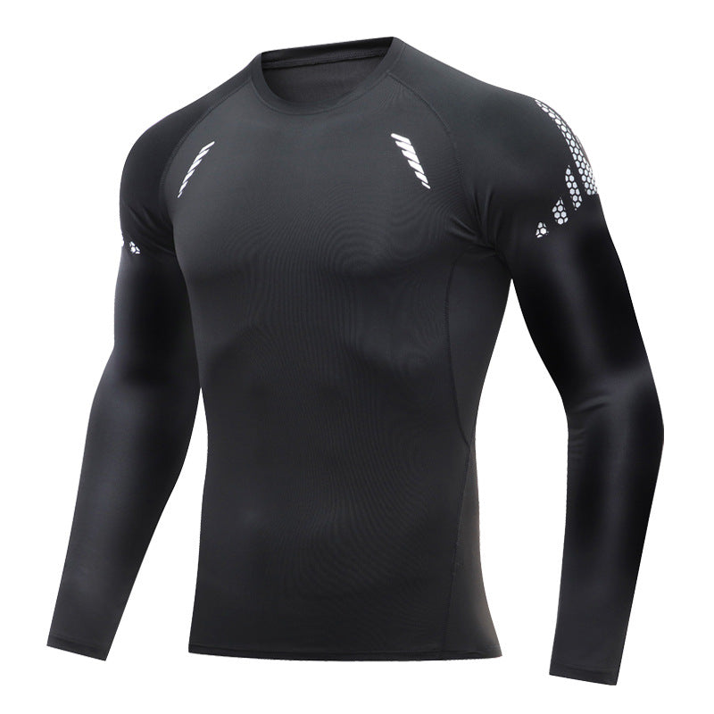 Men's Quick-Dry Sports Training Suit | Long Sleeve Compression Set