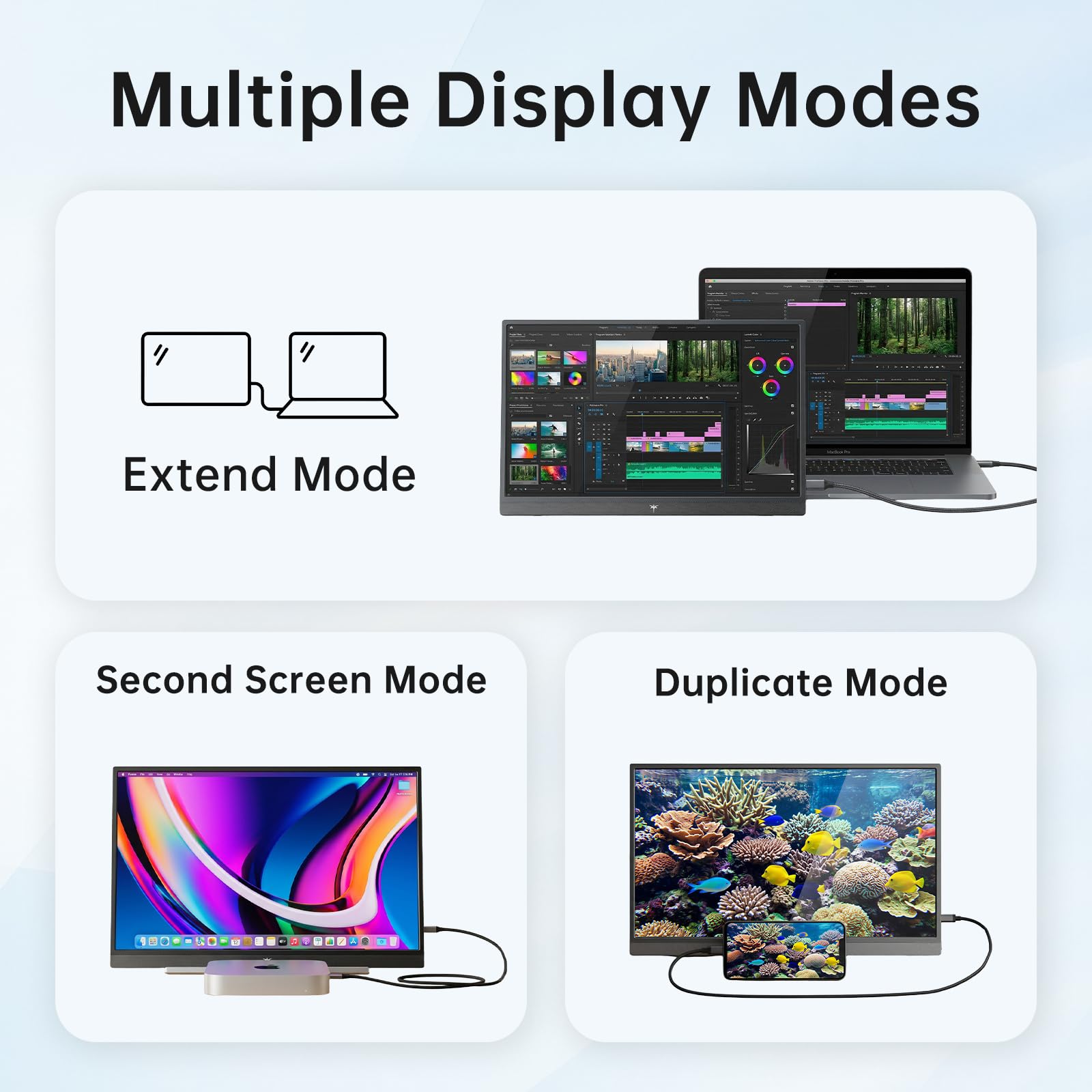 KTC Monitor Curvo Gaming – QHD 2K | 15.6" a 34" | 60Hz a 400Hz | HVA IPS VA | HDR