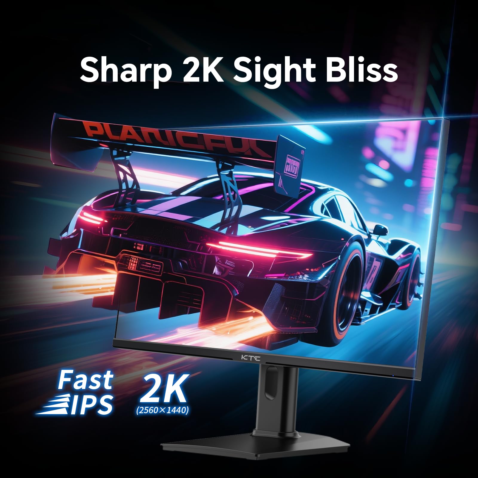 KTC Monitor Curvo Gaming – QHD 2K | 15.6" a 34" | 60Hz a 400Hz | HVA IPS VA | HDR