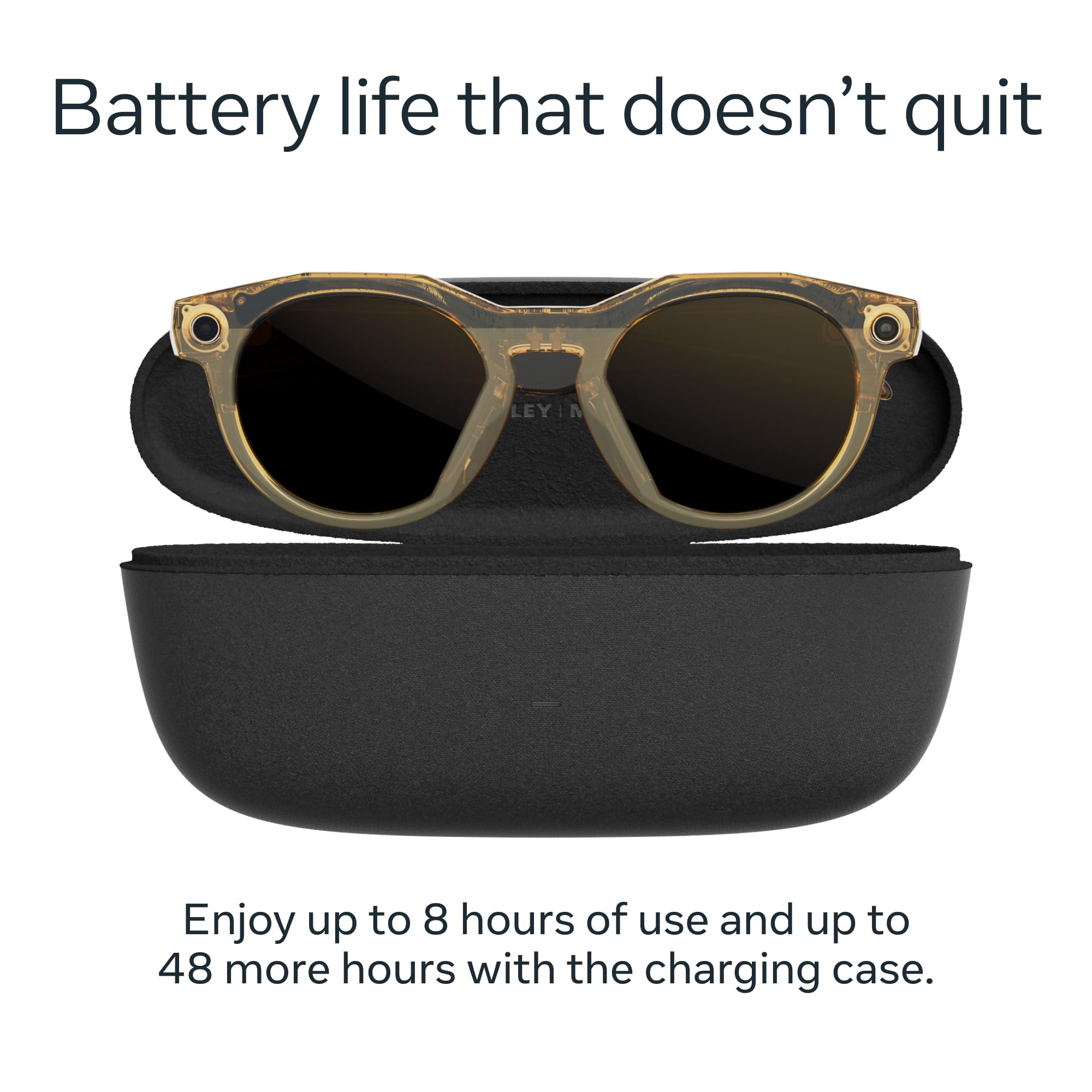 Oakley Meta HSTN | Gafas Inteligentes con IA, Cámara 12MP, Audio y Lentes Prizm