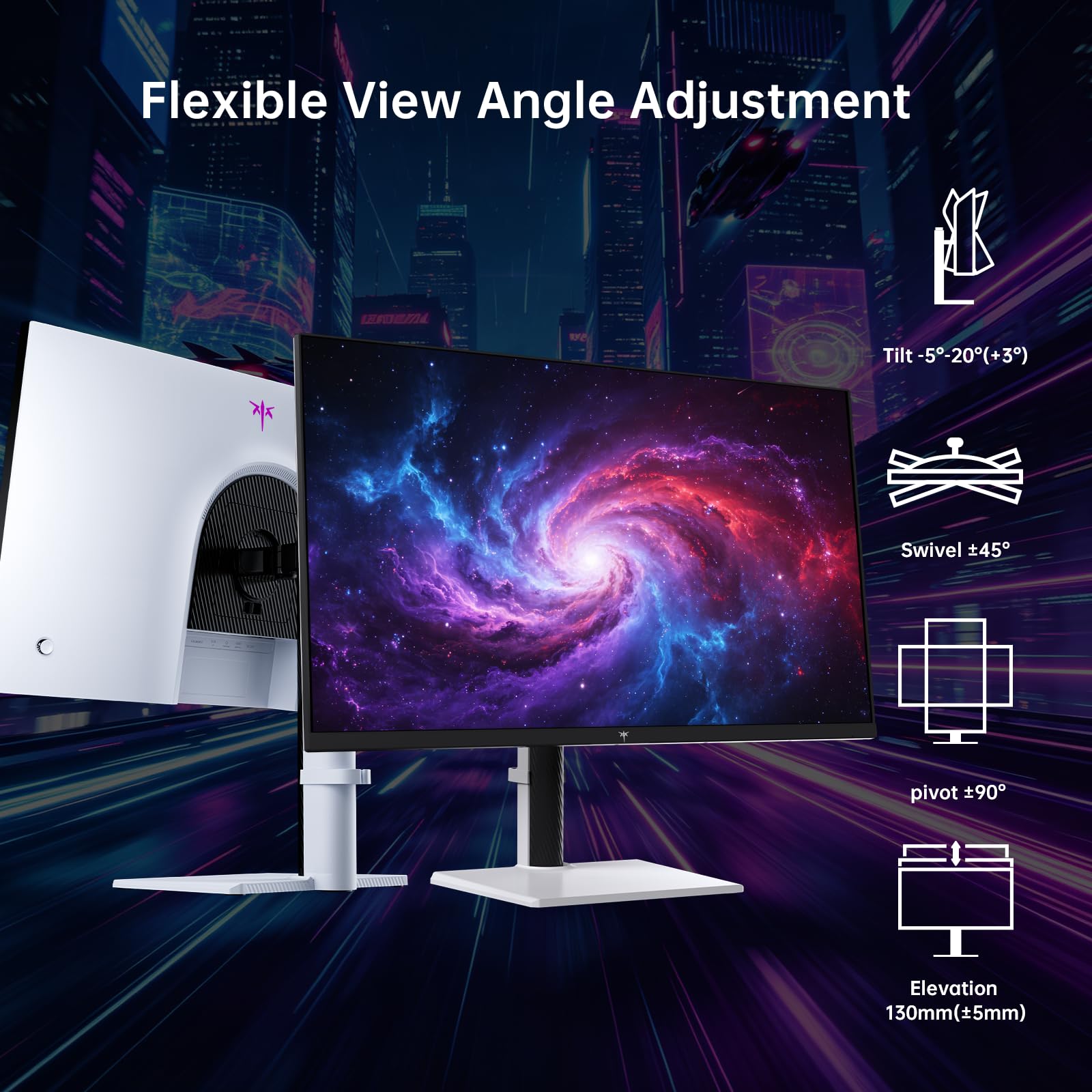 KTC Monitor Curvo Gaming – QHD 2K | 15.6" a 34" | 60Hz a 400Hz | HVA IPS VA | HDR