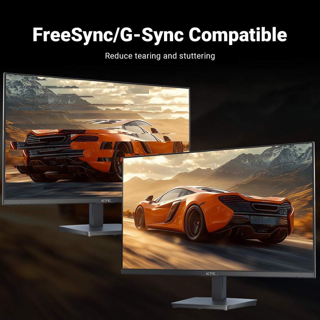 KTC Monitor Curvo Gaming – QHD 2K | 15.6" a 34" | 60Hz a 400Hz | HVA IPS VA | HDR