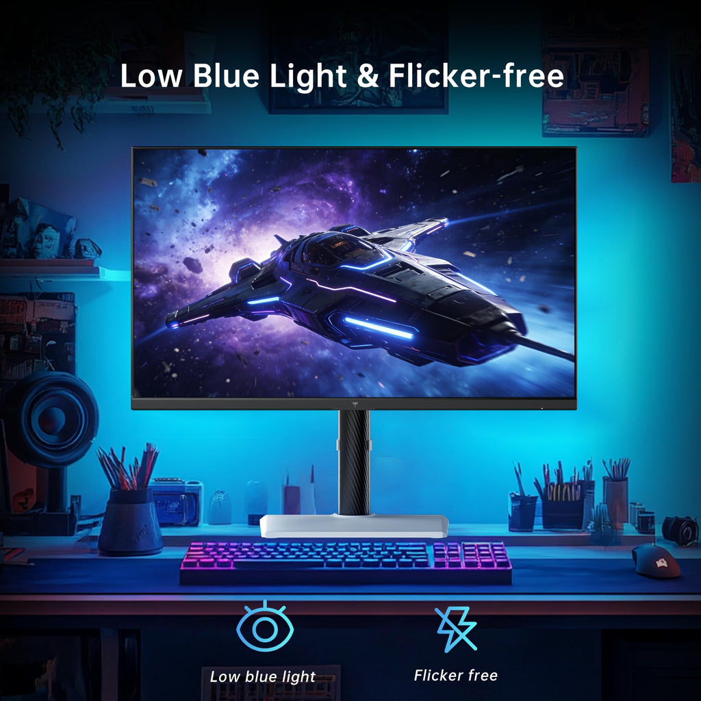 KTC Monitor Curvo Gaming – QHD 2K | 15.6" a 34" | 60Hz a 400Hz | HVA IPS VA | HDR
