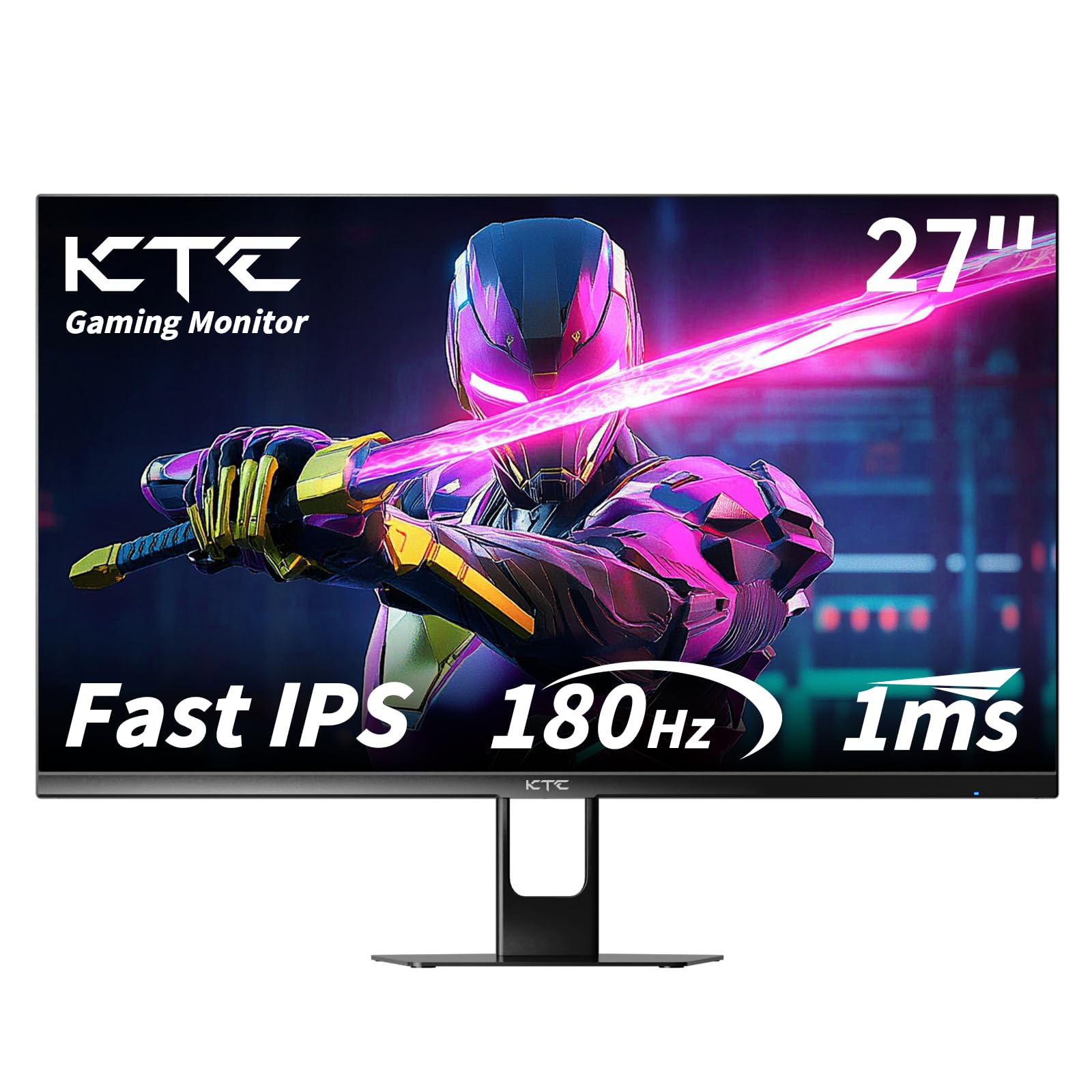 KTC Monitor Curvo Gaming – QHD 2K | 15.6" a 34" | 60Hz a 400Hz | HVA IPS VA | HDR