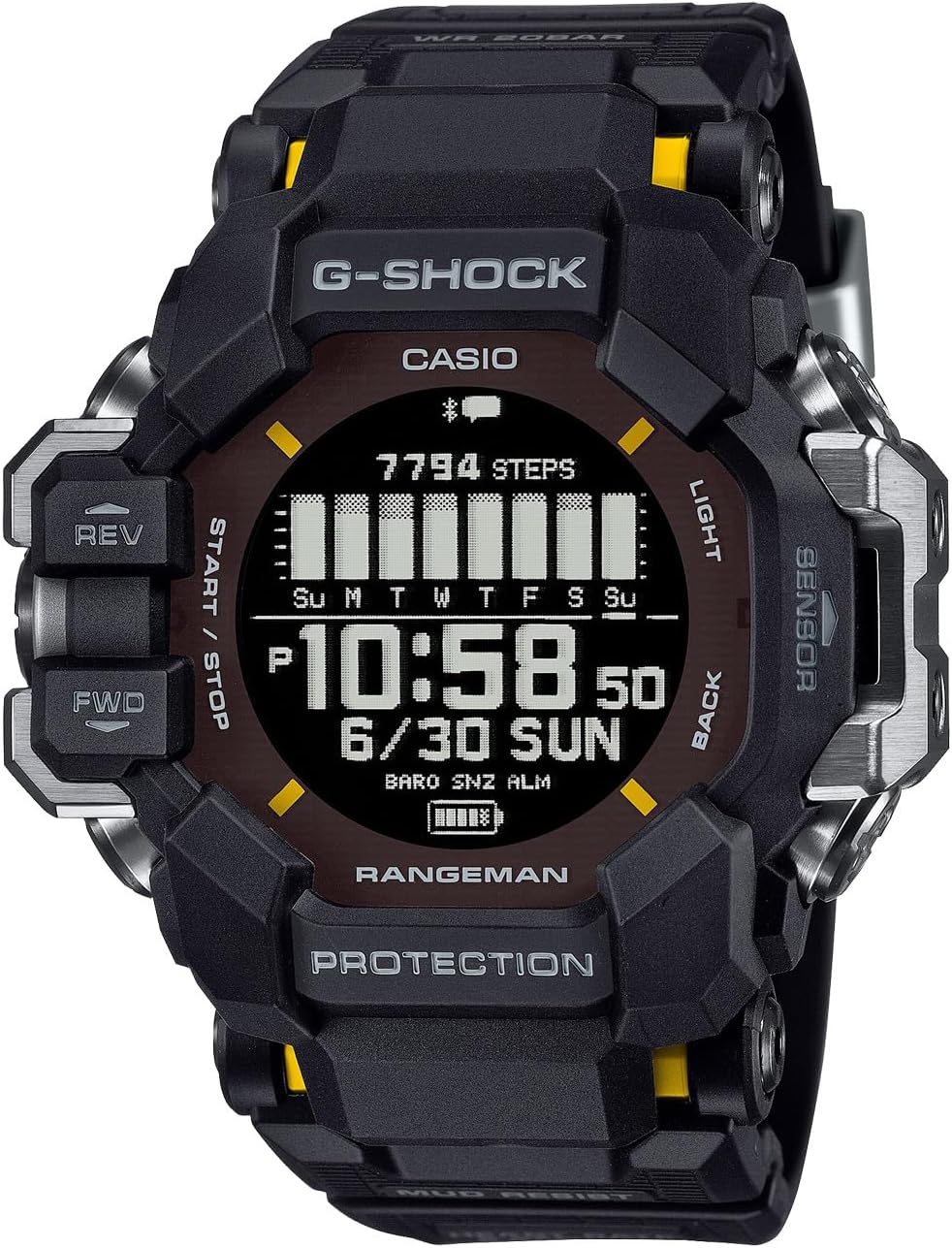 Casio G-Shock RANGEMAN GPR-H1000 — Reloj Outdoor Master of G con GPS y Monitor Cardíaco