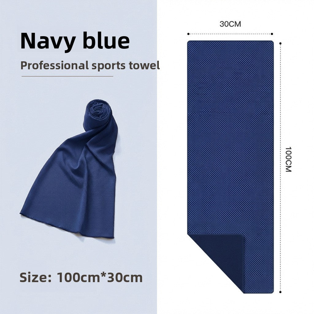 Toalla Refrescante Deportiva 100x30cm – Secado Rápido, Antibacteriana y Multideporte