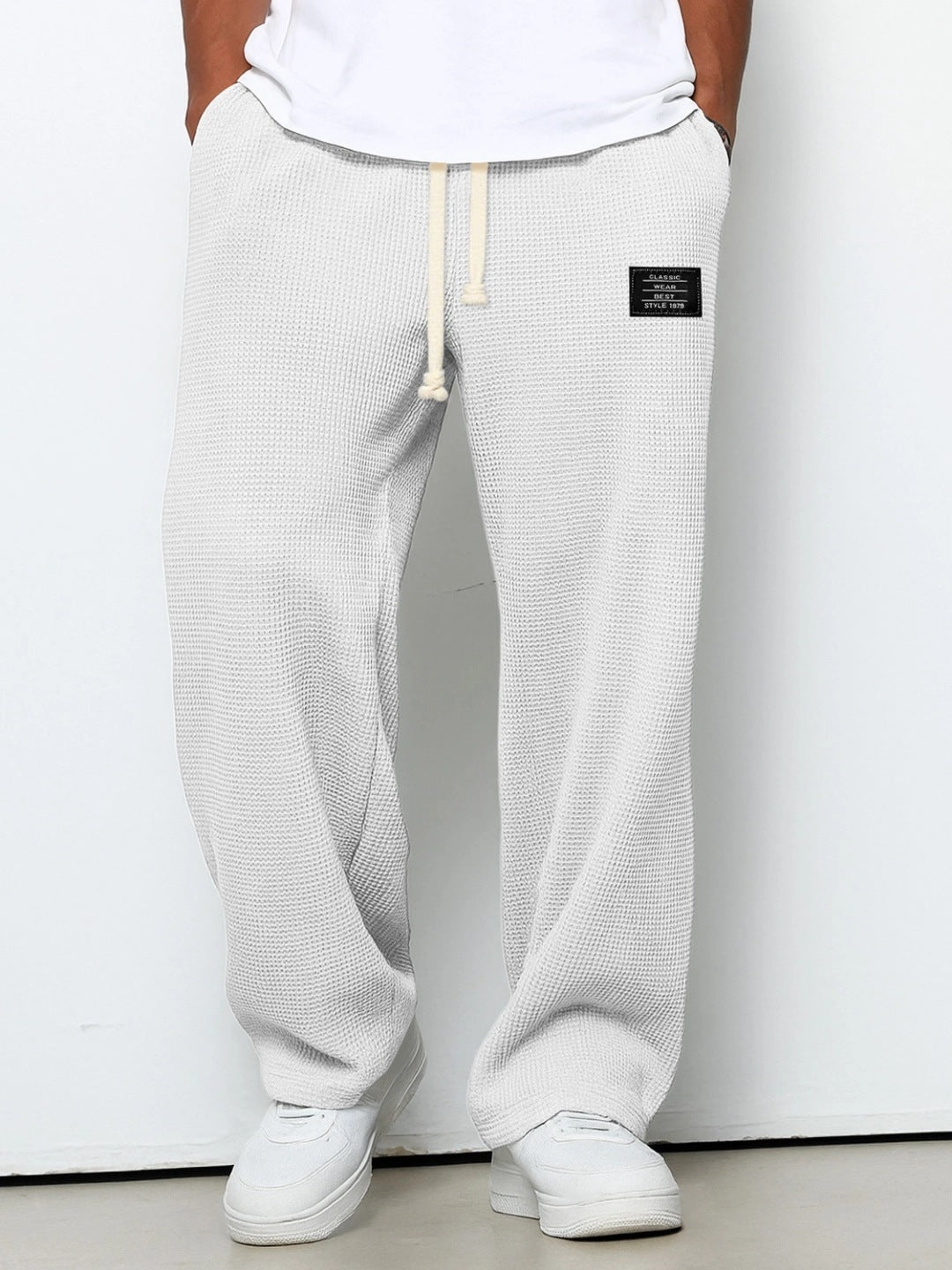 Pantalones Casuales de Pierna Recta | Tela Elástica | 8 Colores | Tallas M-XXXL