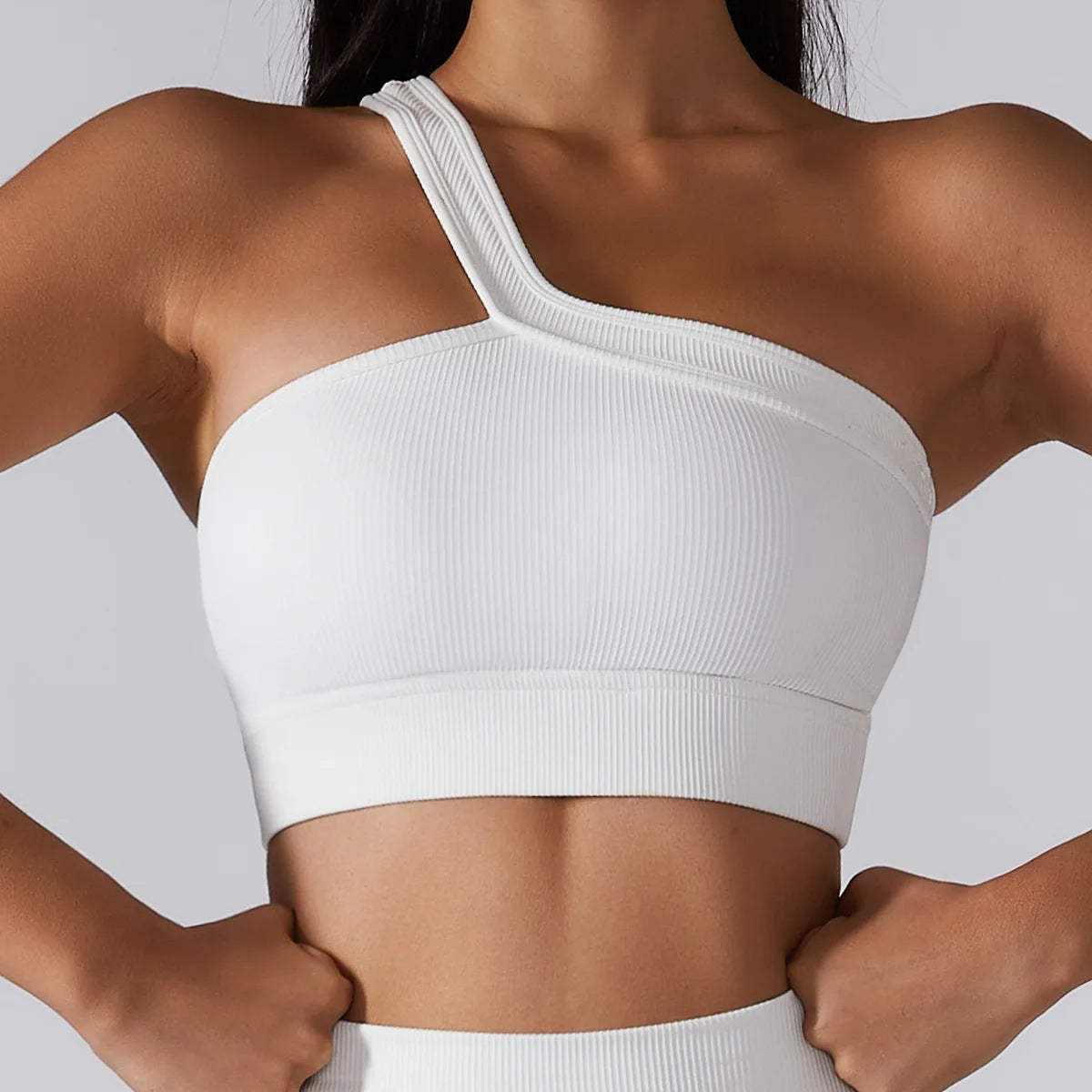 Traje Yoga Mujer 2 Piezas Sin Costuras 90% Poliéster 10% Spandex Hip Lifting Cintura Alta Top + Shorts/Pants 4 Colores S-L | Women Seamless 2-Piece Yoga Suit