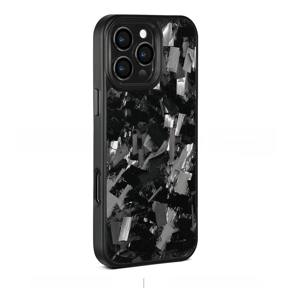 Carbon Fiber Protective Phone Case with Metal Frame | iPhone 11-17 Series