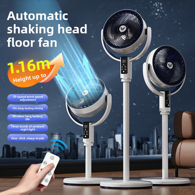 Ventilador de Escritorio Sin Aspas 16" USB con Control Remoto – Silencioso y Recargable