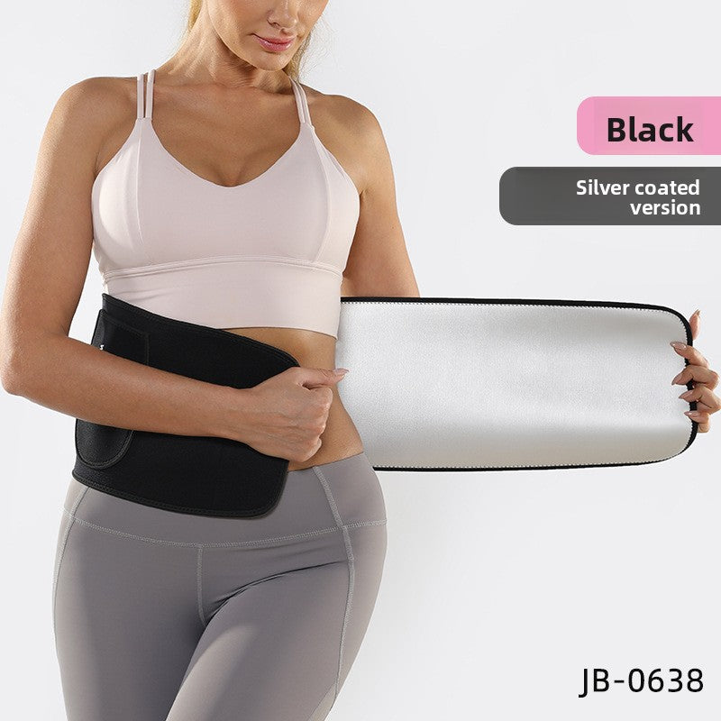 Neoprene Waist Trimmer Belt | Silver Ion Antibacterial | Sizes L-2XL | 3 Colors
