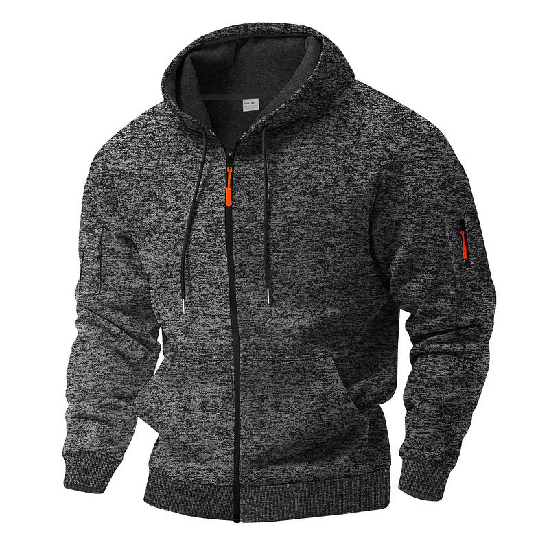 Sudadera con Capucha y Cierre | Terciopelo Catiónico 280g | 5 Colores | S-XXXL