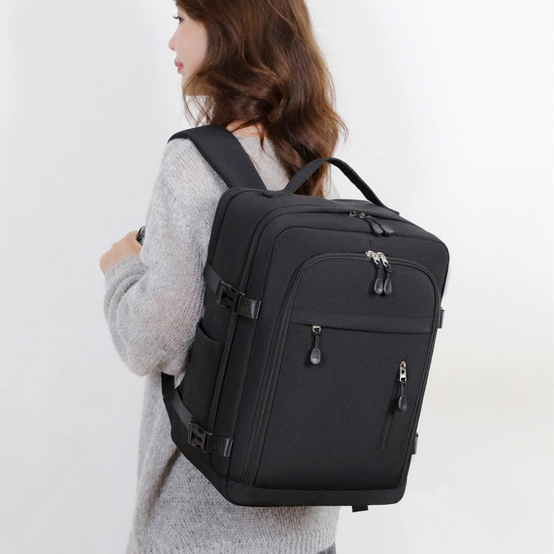 Mochila de Viaje Impermeable 20-35L | Compartimento Laptop 15" | 4 Colores