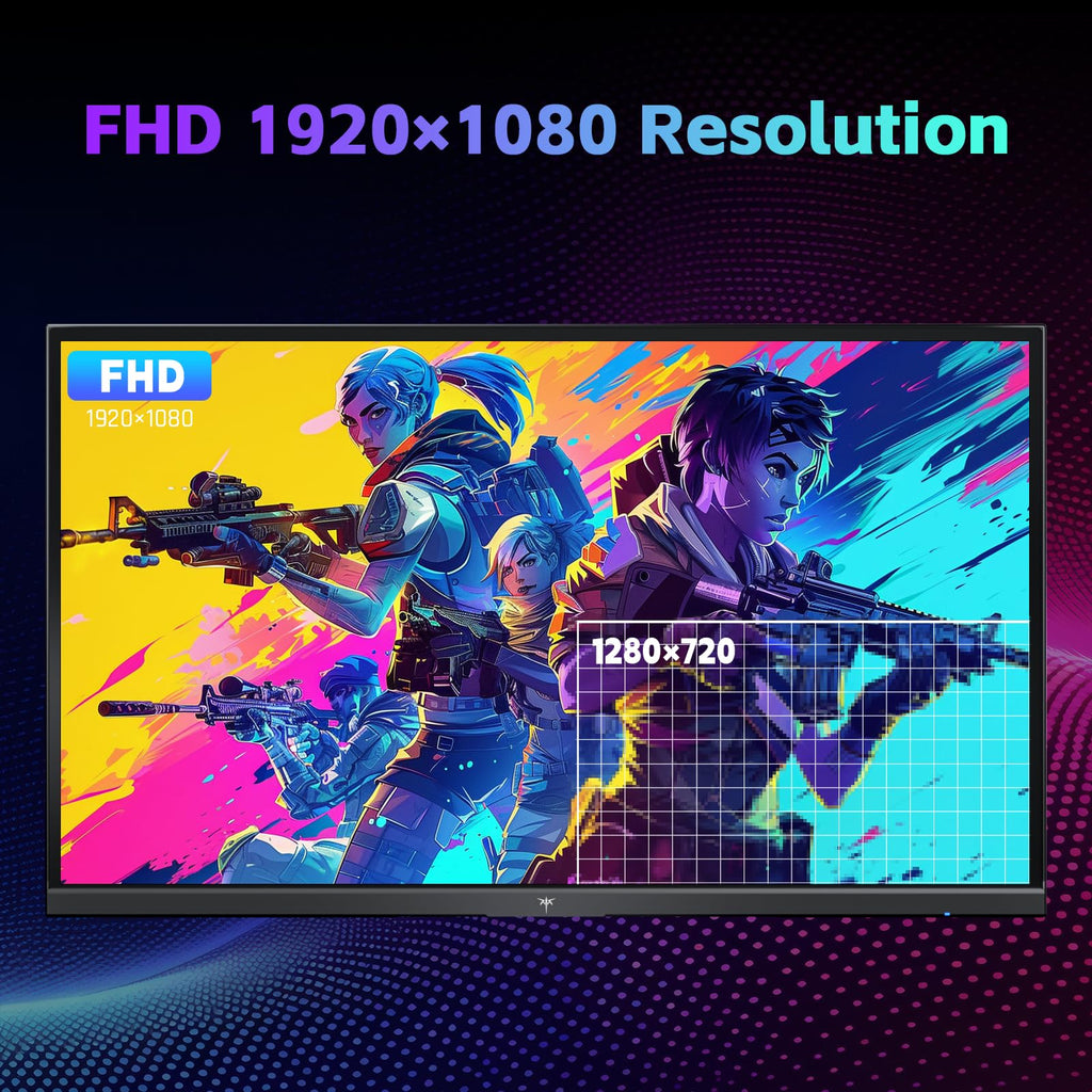 KTC Monitor Curvo Gaming – QHD 2K | 15.6" a 34" | 60Hz a 400Hz | HVA IPS VA | HDR