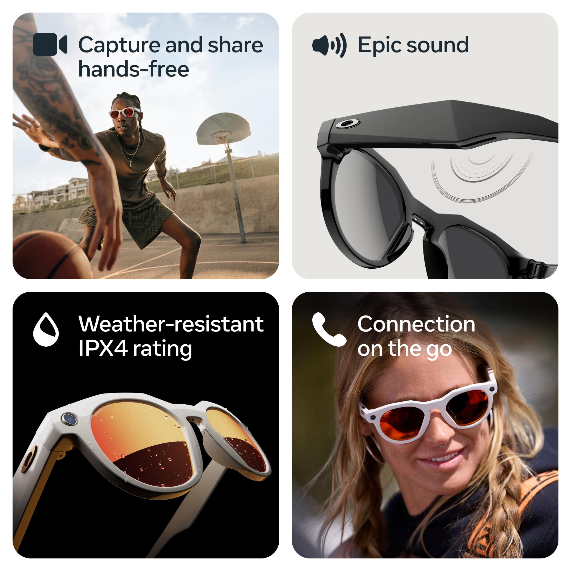 Oakley Meta HSTN | Gafas Inteligentes con IA, Cámara 12MP, Audio y Lentes Prizm