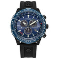 Citizen Eco-Drive Pilot Chronograph — Reloj con Tiempo Atómico, Cristal de Zafiro y 200m Resistencia al Agua