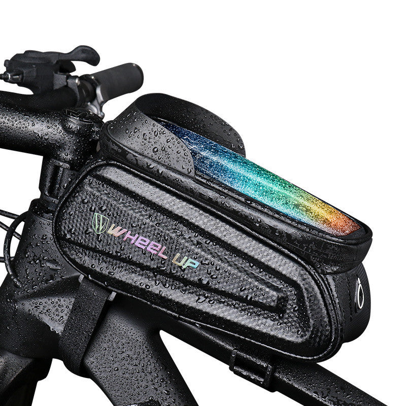 Bolsa de Sillín para Bicicleta 7" – Impermeable con Franja Reflectiva – ALTSON