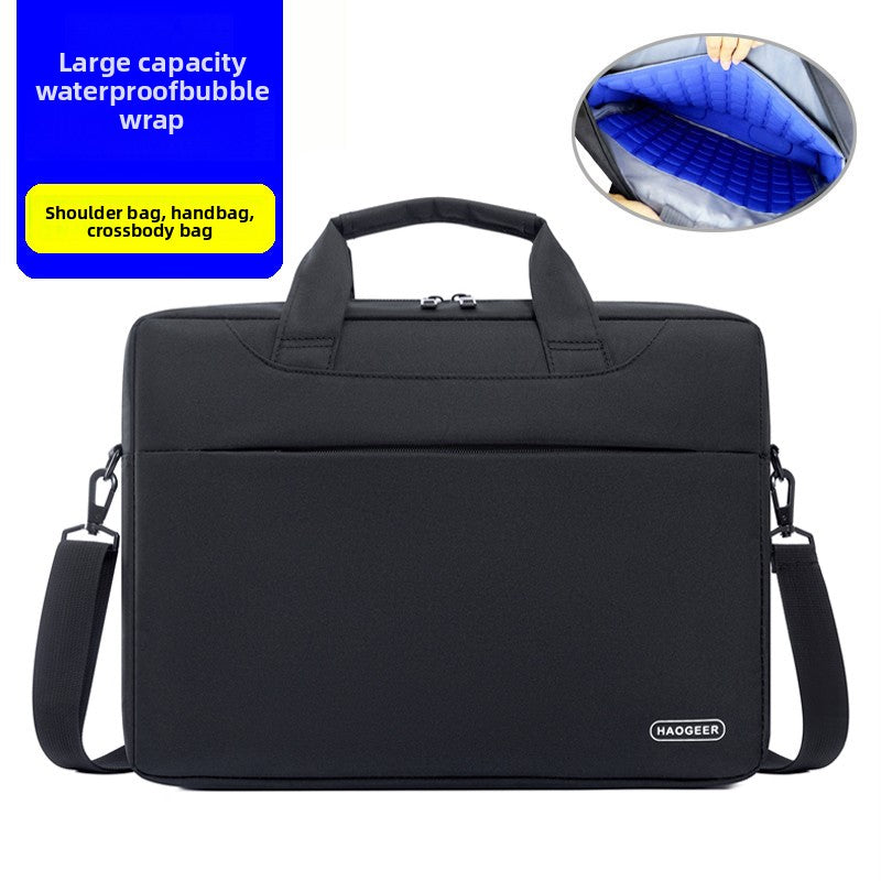 Waterproof Shockproof Laptop Bag | Oxford Cloth | Airbag Cushion | 13.3"-16.1" | 3 Colors