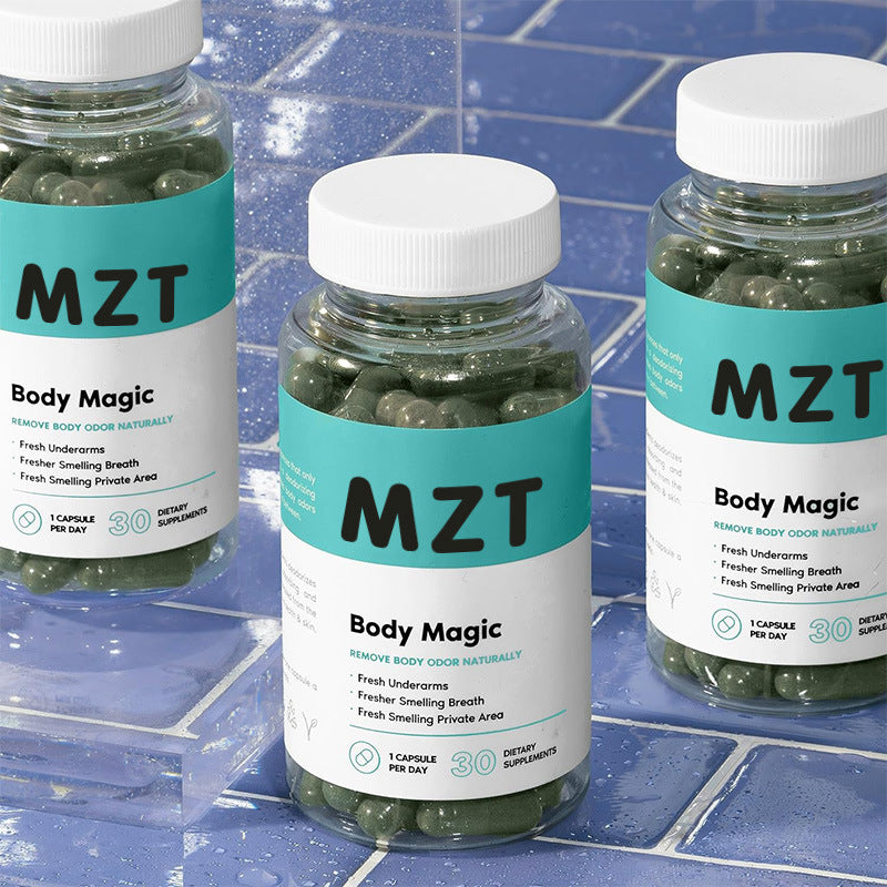 Body Magic Cápsulas de Clorofila – Desintoxicación, Digestión y Control de Olor
