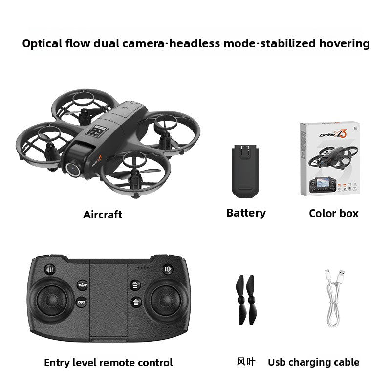 Mini Dron YL3 con Doble Cámara HD – Posicionamiento Óptico, Control Gestual, Pantalla 2.4"