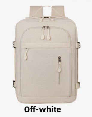 Mochila de Viaje Impermeable 20-35L | Compartimento Laptop 15" | 4 Colores