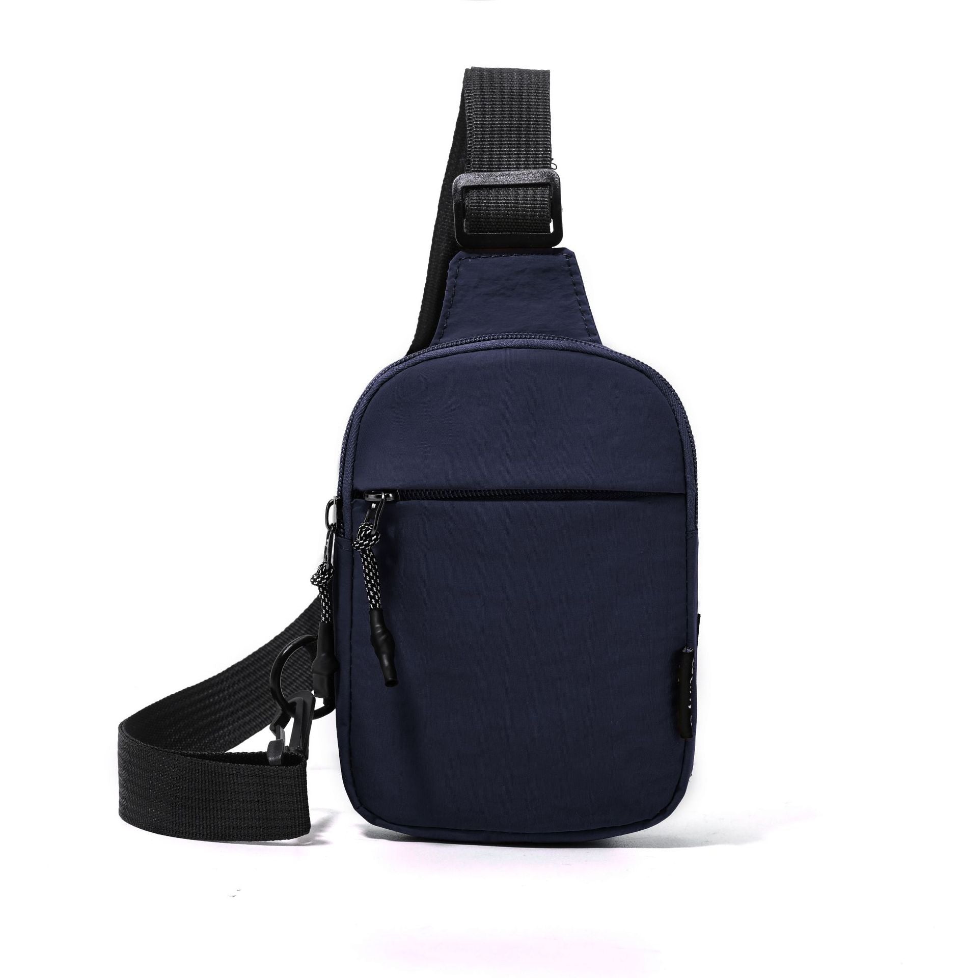 Bolso Bandolera de Color Liso – Nylon Ligero, Estilo Street, 8 Colores