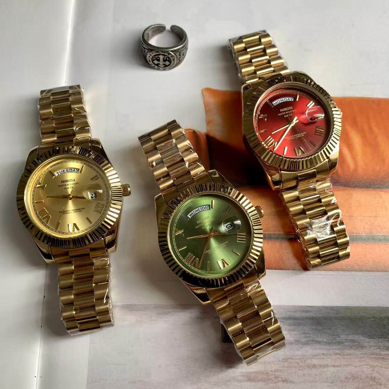 Smartwatch Retro Clásico con Calendario – Pantalla TFT Táctil, NFC, 21 Colores