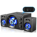 Altavoces de Escritorio con Luces LED RGB – Bluetooth, USB y Tarjeta TF