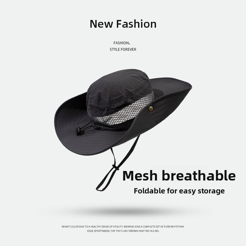 Gorro de Protección Solar Exterior – Transpirable, Secado Rápido y Ajustable